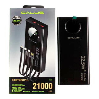 پاور بانک 20 هزار میلی آمپر ساعت کالوس مدل Fast-200 PRO